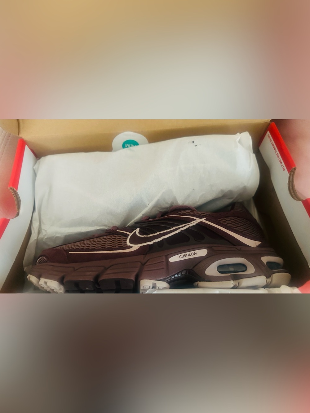 BRAND NEW Nike Women’s Burgundy Mesh Trail-Style Sneakers - Picture 4 of 9